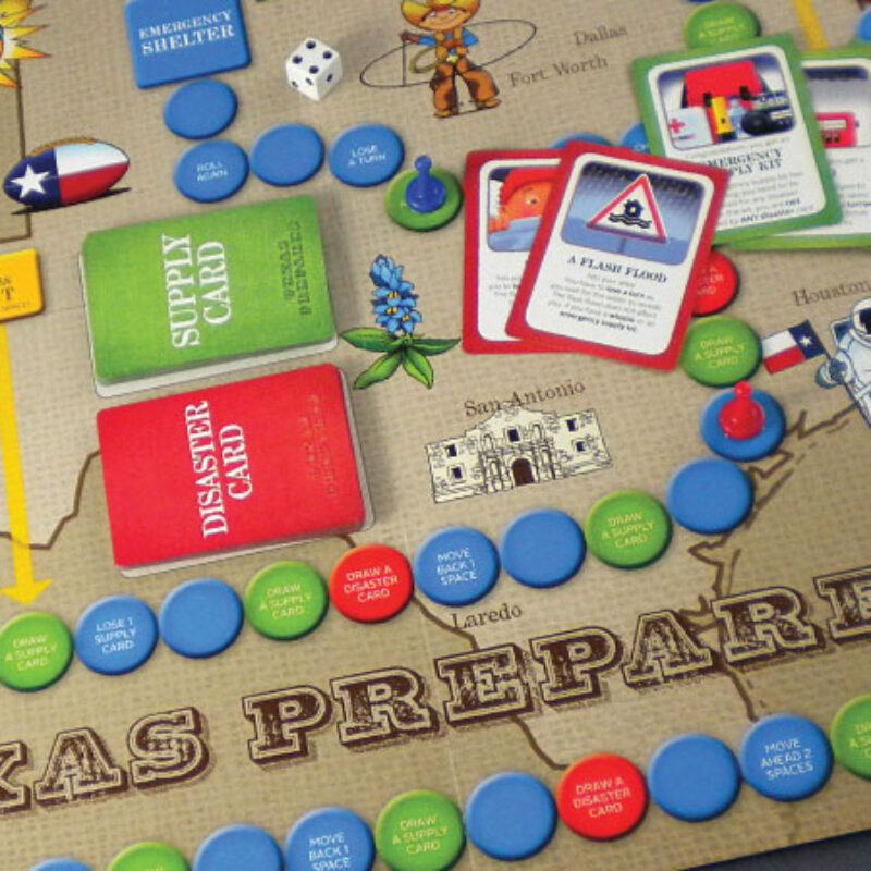 Texas Prepares Board Game