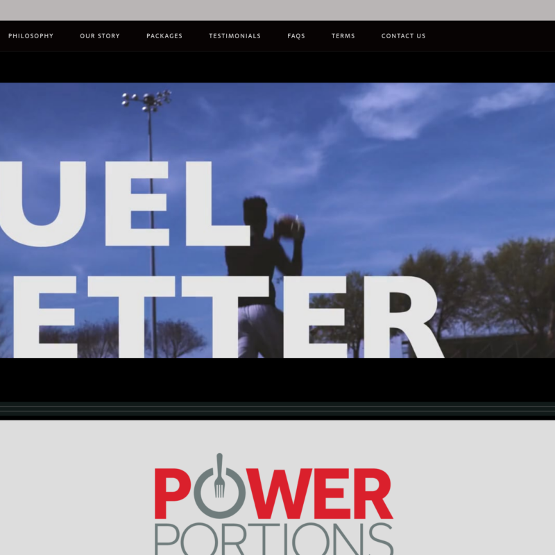 Meal Prep Website Redevelopment