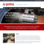 Gretna Machine Shop Website
