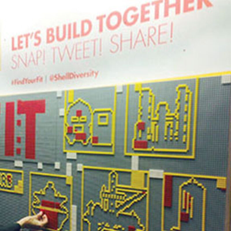 WBENC 2016 Lego Mural